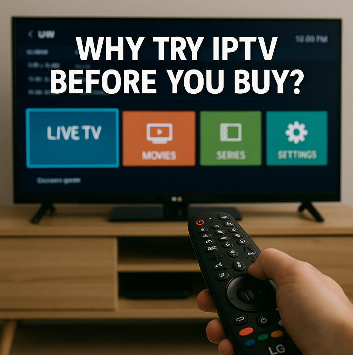 Why Try IPTV Before You Buy?