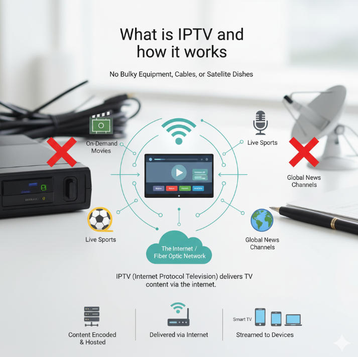 What is IPTV and how does it work?
