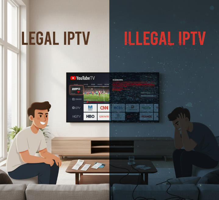 How to choose a legal IPTV provider?