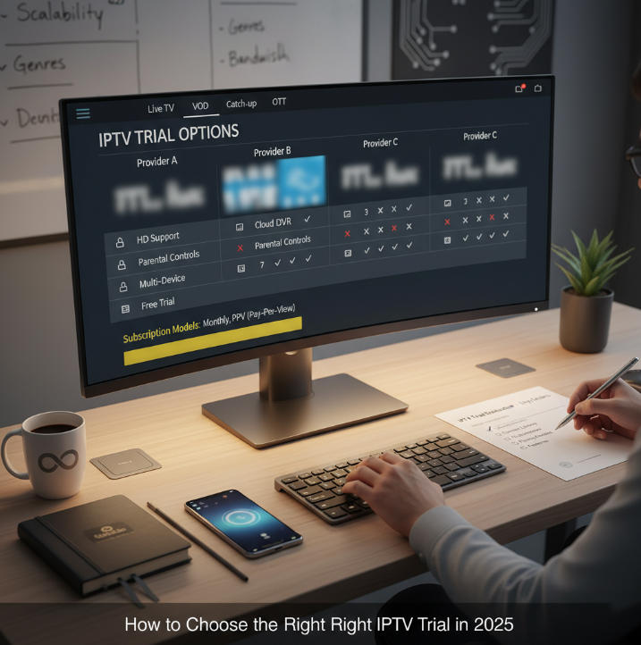 5 Key Factors to Choose the Right IPTV Trial