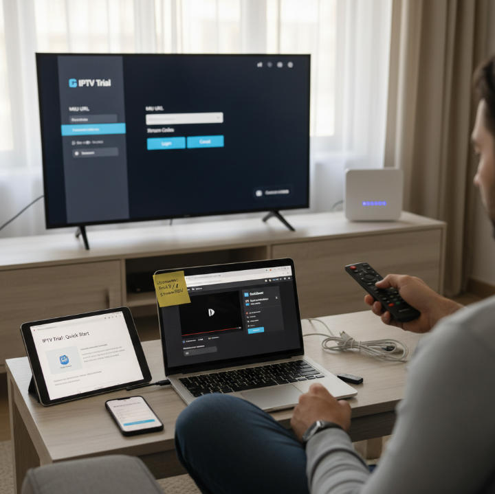 Easy Guide: Setting Up IPTV Trial on Smart Devices