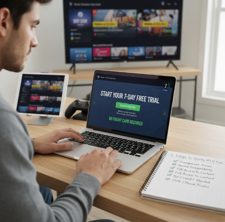 5 ways to verify a genuine IPTV Free Trial
