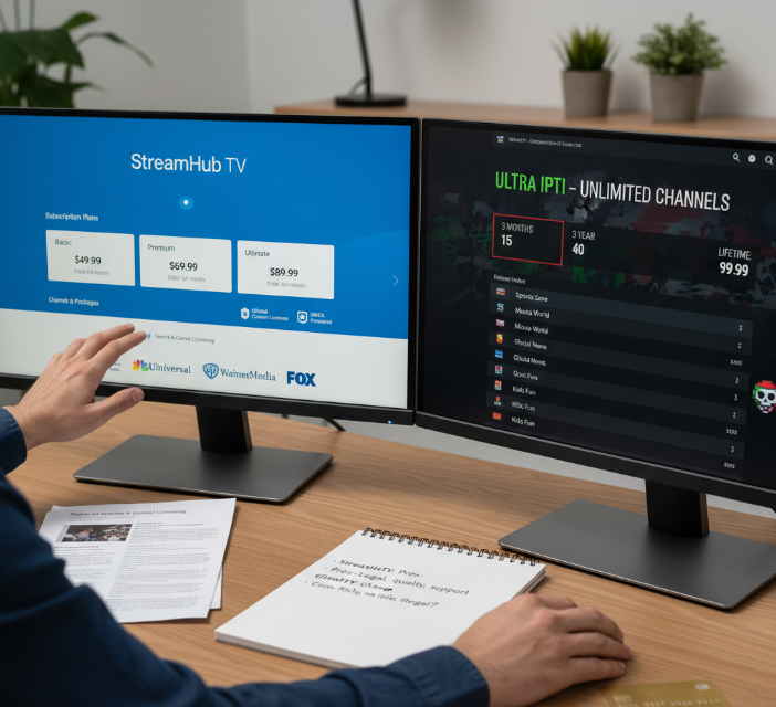 Legal IPTV vs illegal IPTV: How to tell the difference? Legal IPTV vs illegal IPTV: How to tell the difference?