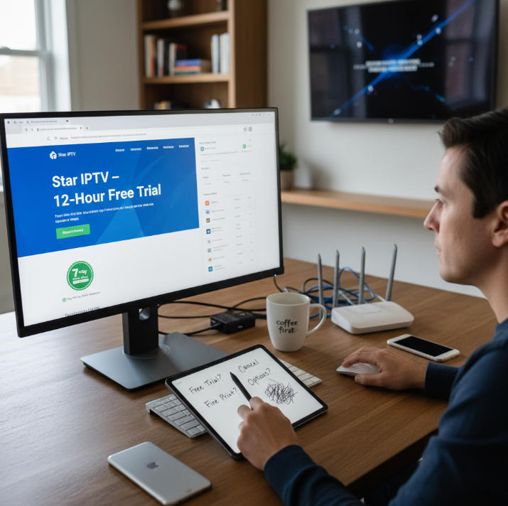 Are there any IPTV providers that offer a free trial?