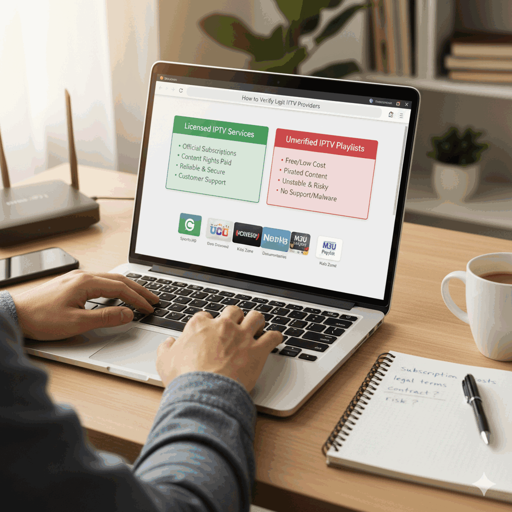 Are IPTV playlists legal?