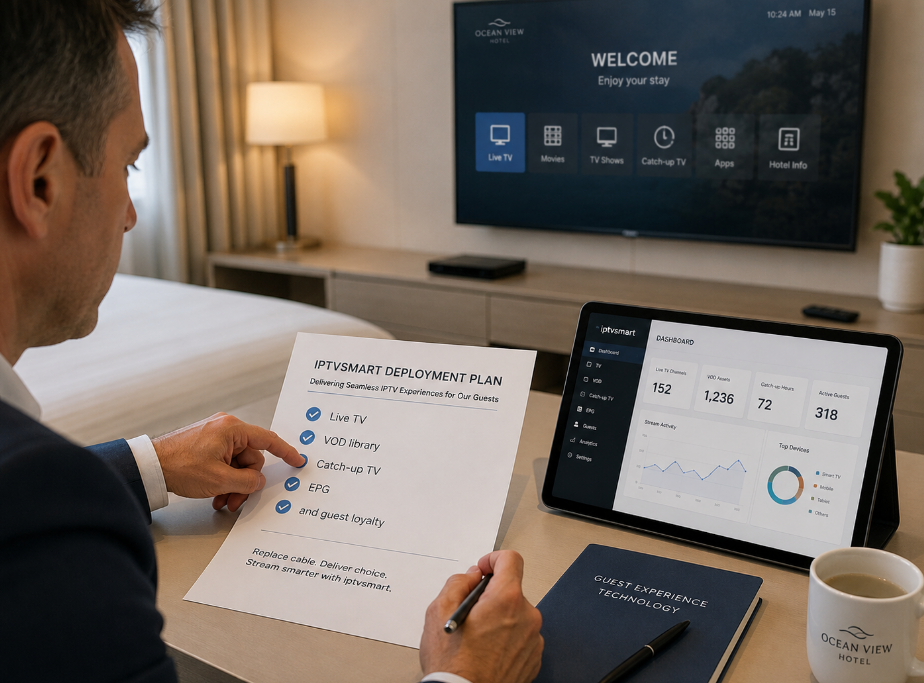 What does smart IPTV do?