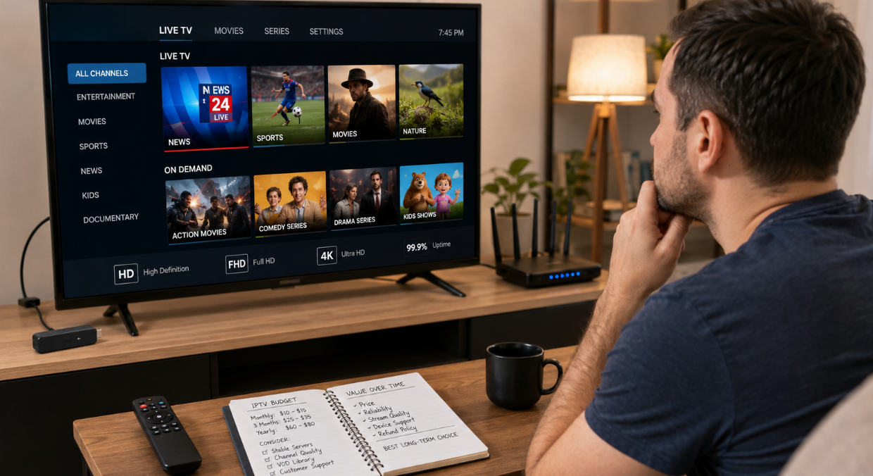 How much does IPTV cost?