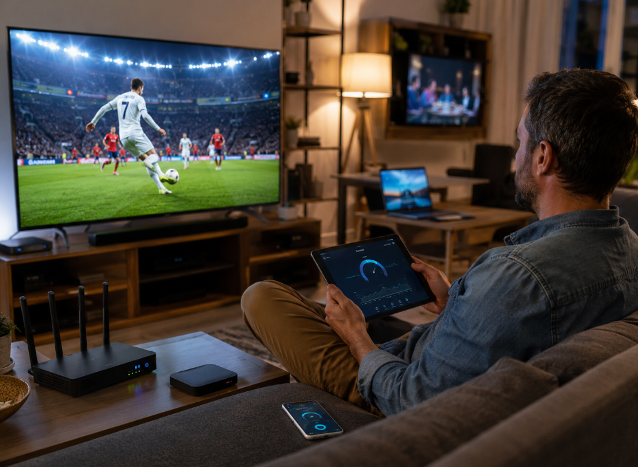 Best Internet Speed for IPTV, HD and 4K Streaming